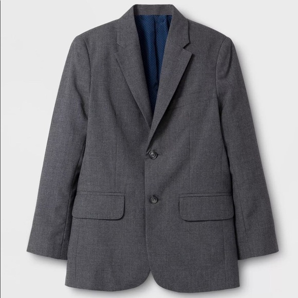 Cat & Jack Other - Cat & Jack Blazer Boys' Suit Jacket Gray 8 - NEW